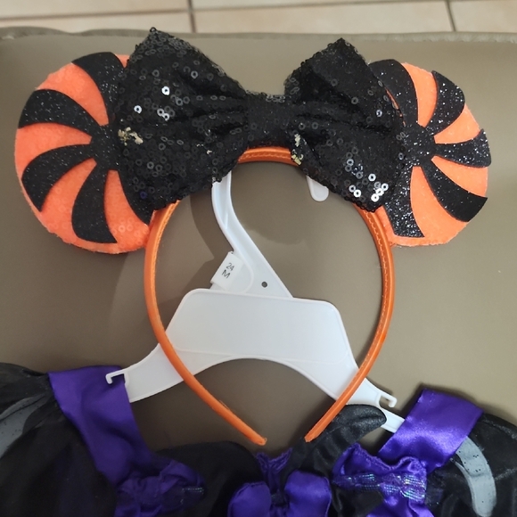 Disney Halloween Witch Costume - Purple, Black, and Orange - Picture 2 of 8